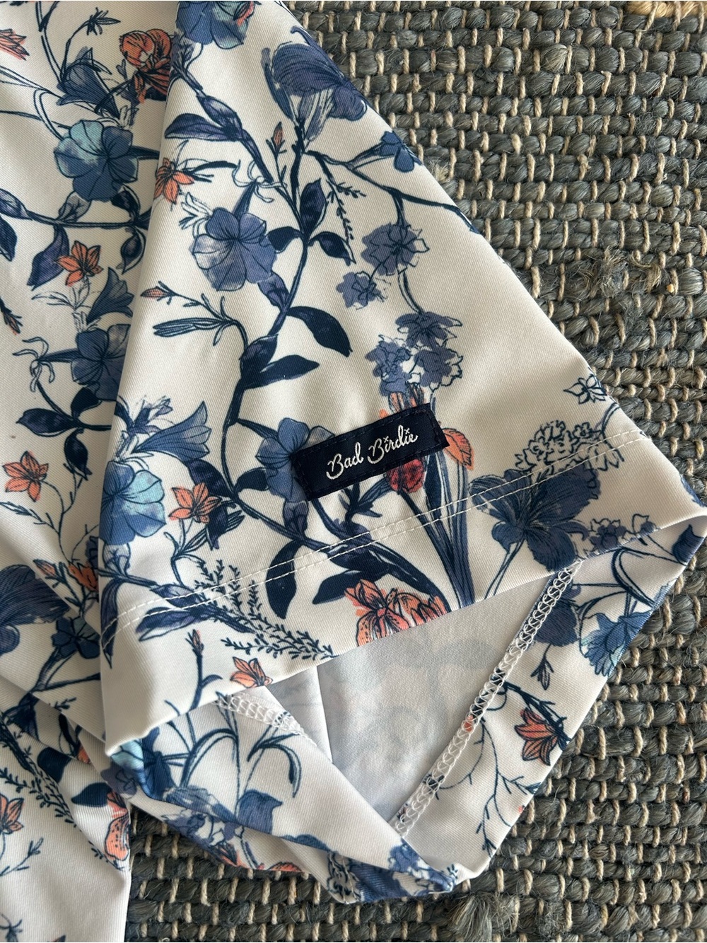Bad Birdie Core Performance Polo Floral - Picture 8 of 13